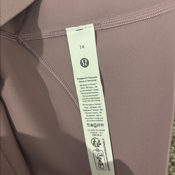 Lululemon Womens Glow Up Super High Rise Leggings 14 - Picture 2 of 6